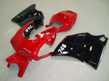 Cheap 1993-2005 Red Black Ducati 748 916 996 996S Bike Fairings