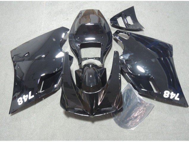 Cheap 1993-2005 Black Ducati 748 Motorcycle Fairing Kit Cheap 1993-2005 Black Ducati 748 Motorcycle Fairing Kit