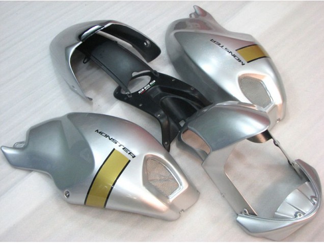 Cheap 2008-2012 Black Silver Monster Ducati Monster 696 Motorcycle Fairings Kit Cheap 2008-2012 Black Silver Monster Ducati Monster 696 Motorcycle Fairings Kit