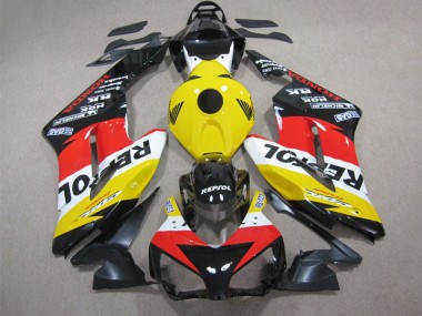 Cheap 2004-2005 Yellow Red Repsol Honda CBR1000RR Motor Fairings