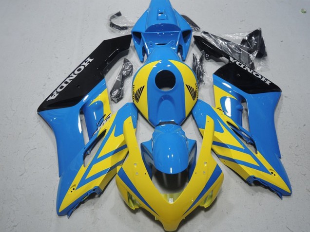 Cheap 2004-2005 Blue Yellow Honda CBR1000RR Motorcycle Fairing Kits