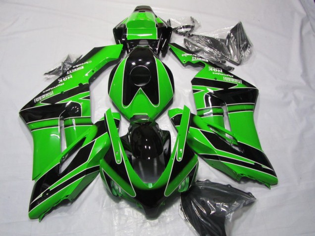 Cheap 2004-2005 Black Green Honda CBR1000RR Bike Fairings