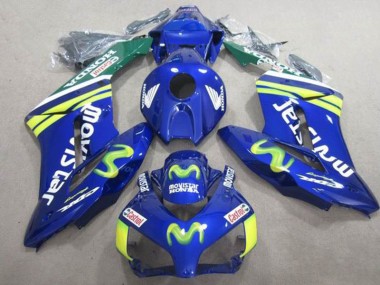Cheap 2004-2005 Blue Movistar Castrol Honda CBR1000RR Motorbike Fairing