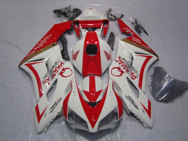 Cheap 2004-2005 White Red PRAMAC Honda CBR1000RR Motorcycle Bodywork