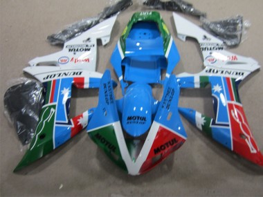 Cheap 2004-2005 Blue Red Green Motul Honda CBR1000RR Replacement Fairings