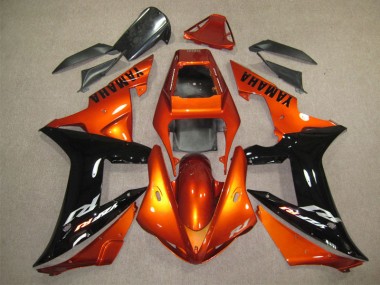Cheap 2004-2005 Orange Black Honda CBR1000RR Motor Fairings