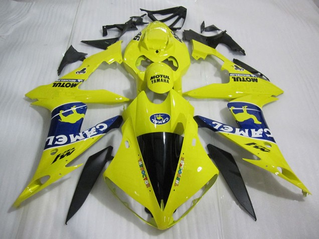 Cheap 2004-2005 Yellow Camel Honda CBR1000RR Motorbike Fairings