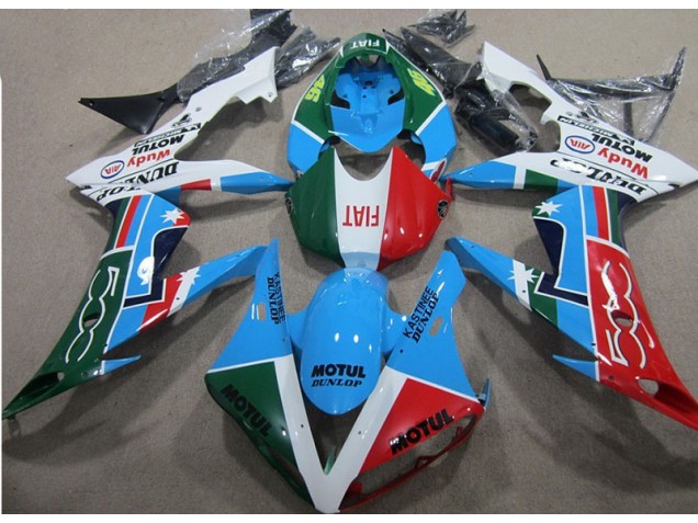 Cheap 2004-2005 Blue Red Green Motul Honda CBR1000RR Motorcycle Fairing