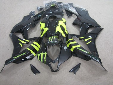 Cheap 2004-2005 Black Green Monster Honda CBR1000RR Bike Fairings