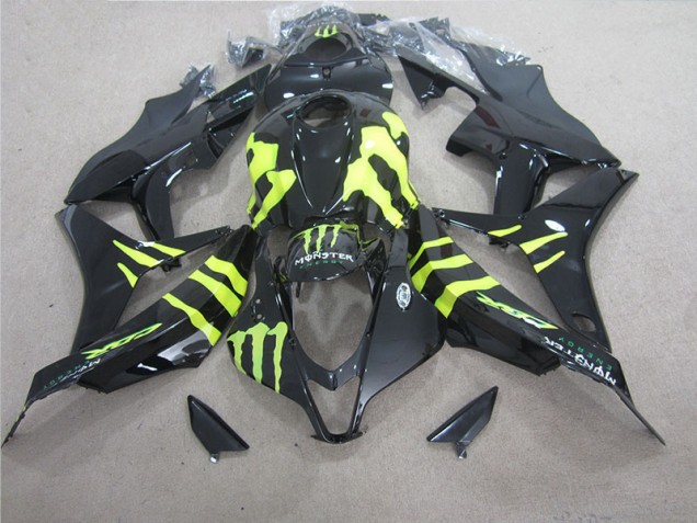 Cheap 2004-2005 Black Green Monster Honda CBR1000RR Bike Fairings