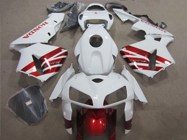 Cheap 2004-2005 White Red Black Honda CBR1000RR Motor Bike Fairings