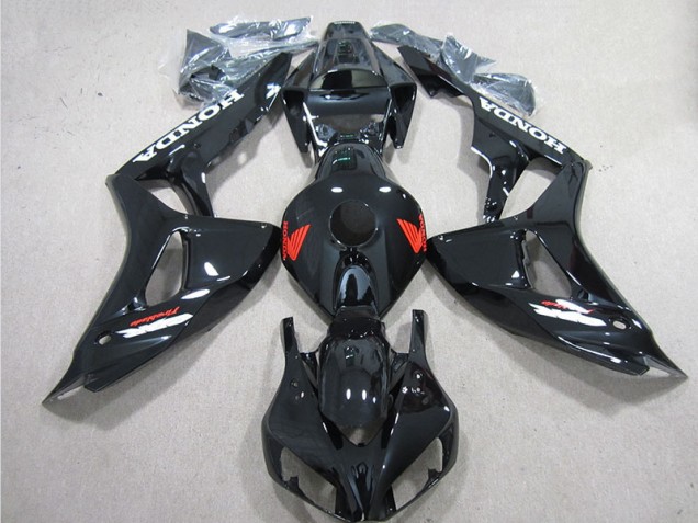 Cheap 2006-2007 Black Red Fireblade Decal Honda CBR1000RR Motorcycle Fairings