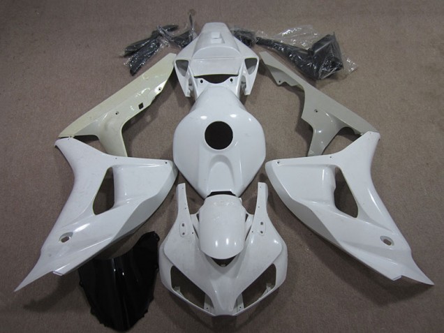 Cheap 2006-2007 White Honda CBR1000RR Motorcycle Fairings Kit Cheap 2006-2007 White Honda CBR1000RR Motorcycle Fairings Kit