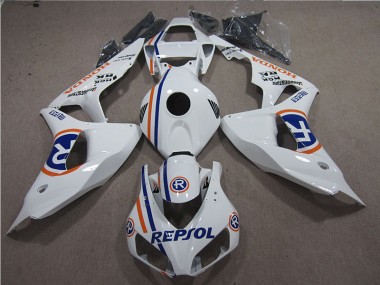 Cheap 2006-2007 White Blue Repsol Honda CBR1000RR Bike Fairing Kit