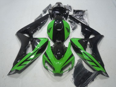 Cheap 2006-2007 Black Green Honda CBR1000RR Motorcylce Fairings