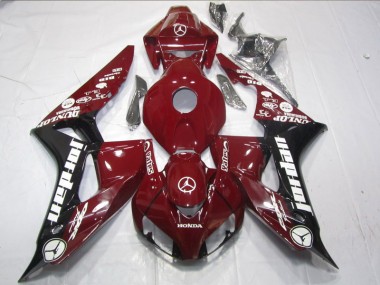 Cheap 2006-2007 Red Yates Honda CBR1000RR Moto Fairings