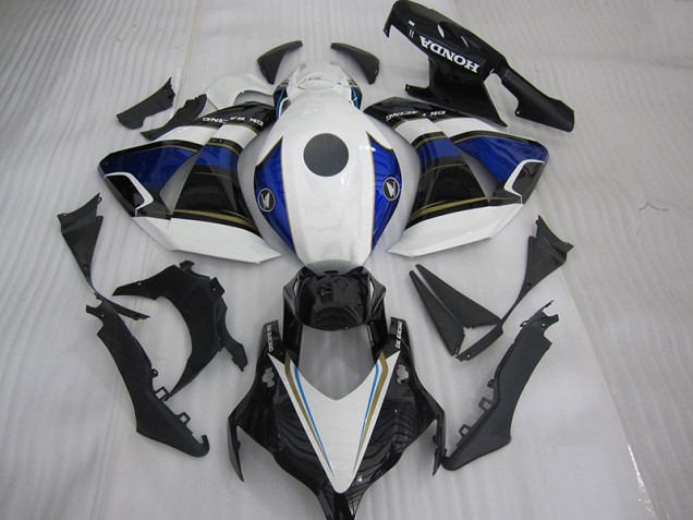 Cheap 2008-2011 White Black Blue Honda CBR1000RR Bike Fairings