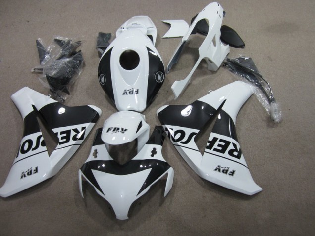 Cheap 2008-2011 Black White Repsol Honda CBR1000RR Replacement Motorcycle Fairings Cheap 2008-2011 Black White Repsol Honda CBR1000RR Replacement Motorcycle Fairings