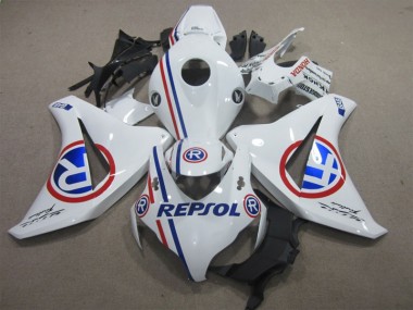Cheap 2008-2011 White Blue Repsol Honda CBR1000RR Motorcycle Bodywork