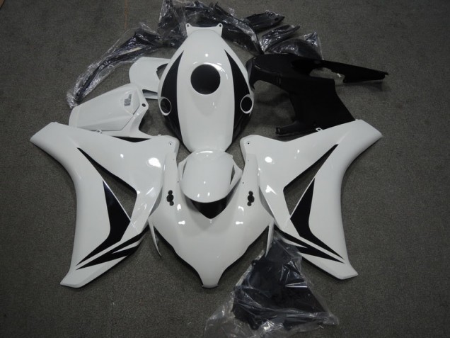 Cheap 2008-2011 White Honda CBR1000RR Motorcycle Replacement Fairings