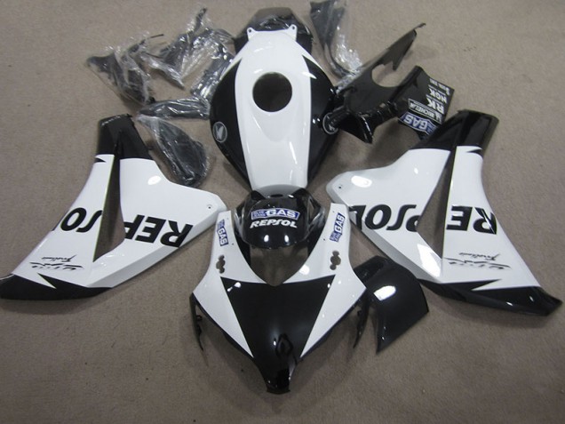 Cheap 2008-2011 White Black Repsol Honda CBR1000RR Motorcyle Fairings