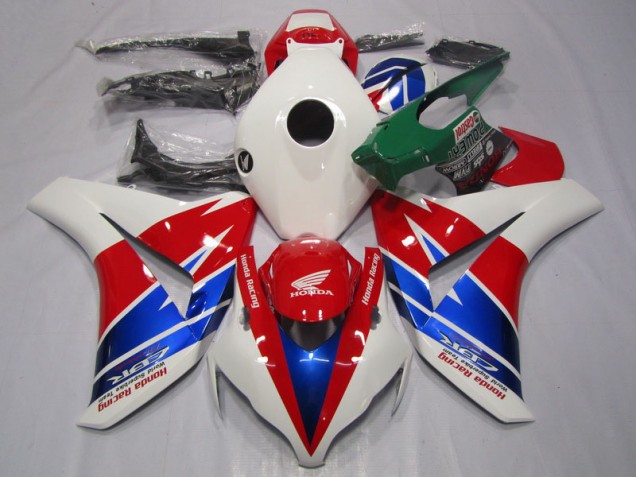 Cheap 2008-2011 Red White Blue Honda CBR1000RR Motorcycle Fairing