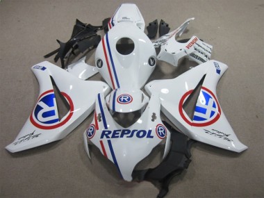 Cheap 2008-2011 White Blue Repsol Honda CBR1000RR Motorbike Fairing