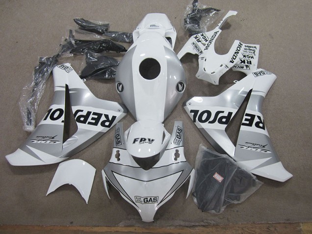 Cheap 2008-2011 White Repsol Honda CBR1000RR Motorcycle Bodywork