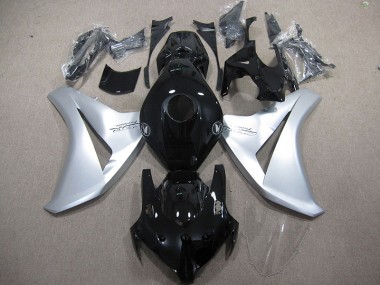 Cheap 2008-2011 Black Silver Fireblade Honda CBR1000RR Motorbike Fairing Kits
