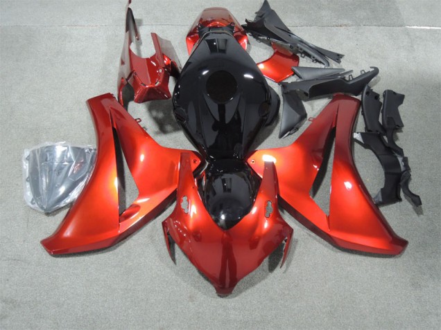 Cheap 2008-2011 Black Red Honda CBR1000RR Moto Fairings