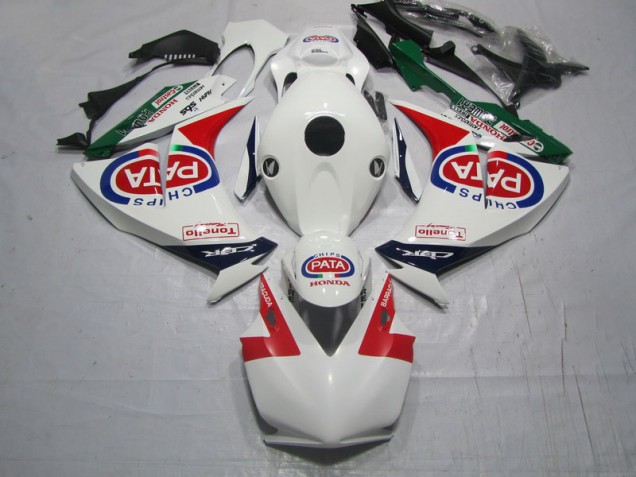 Cheap 2012-2016 Red White PATA Honda CBR1000RR Motorcycle Fairings Kit