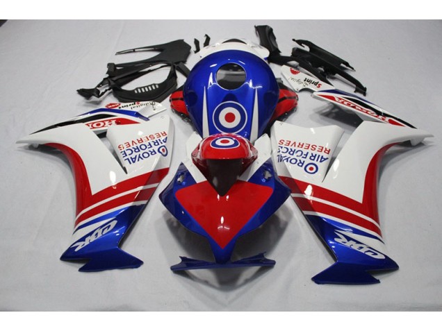 Cheap 2012-2016 Blue Red Royal Air Force Reserves Honda CBR1000RR Motorcylce Fairings