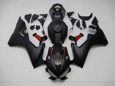 Cheap 2017-2020 Black with Red Fireblade Honda CBR1000RR Motorcycle Fairings Kit