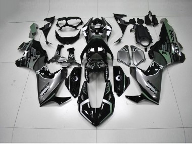 Cheap 2017-2020 Black Silver HRC Honda CBR1000RR Bike Fairings