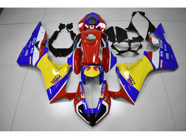 Cheap 2017-2020 Red Yellow Blue HRC Red Bull Honda CBR1000RR Bike Fairing Cheap 2017-2020 Red Yellow Blue HRC Red Bull Honda CBR1000RR Bike Fairing
