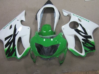 Cheap 1999-2000 White Green Honda CBR600 F4 Motorcycle Bodywork