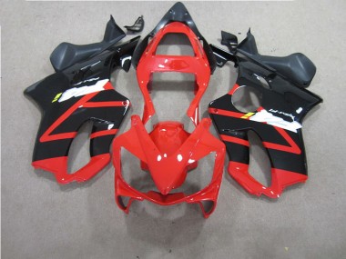 Cheap 2001-2003 Red Black Honda CBR600 F4i Motorbike Fairing Kits