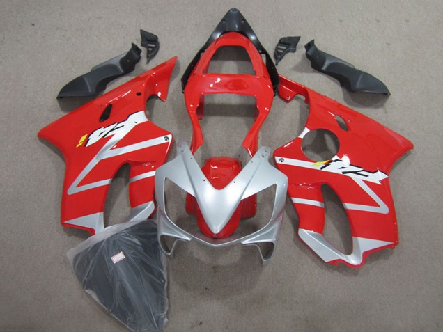 Cheap 2001-2003 Red Silver Honda CBR600 F4i Replacement Fairings Cheap 2001-2003 Red Silver Honda CBR600 F4i Replacement Fairings