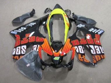 Cheap 2004-2007 Black Red 46 Honda CBR600 F4i Motorcycle Fairing Kits
