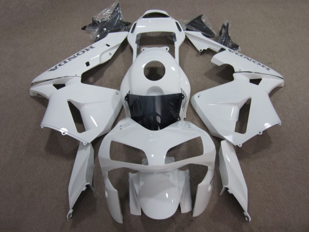 Cheap 2003-2004 White Honda CBR600RR Motorcycle Fairings Cheap 2003-2004 White Honda CBR600RR Motorcycle Fairings
