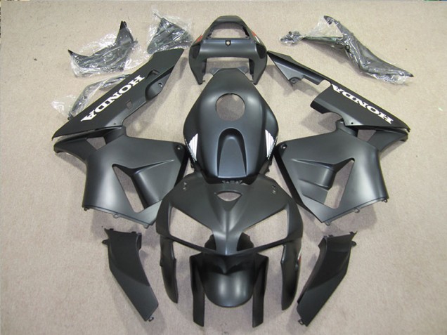 Cheap 2005-2006 Black Honda CBR600RR Motorcycle Fairings Kit Cheap 2005-2006 Black Honda CBR600RR Motorcycle Fairings Kit