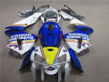 Cheap 2005-2006 Blue White Rothmans Honda CBR600RR Moto Fairings