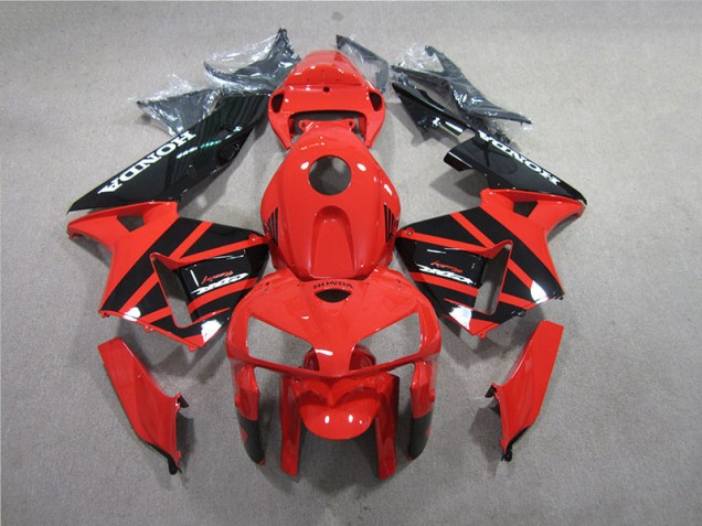 Cheap 2005-2006 Red Black Honda CBR600RR Motorcycle Replacement Fairings Cheap 2005-2006 Red Black Honda CBR600RR Motorcycle Replacement Fairings