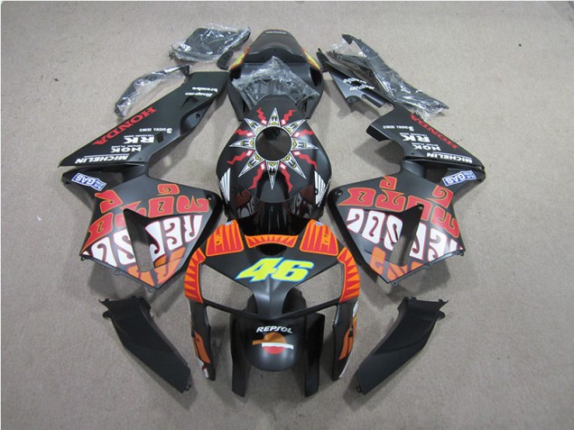 Cheap 2005-2006 Repsol 46 Honda CBR600RR Motorcycle Fairings Kits Cheap 2005-2006 Repsol 46 Honda CBR600RR Motorcycle Fairings Kits