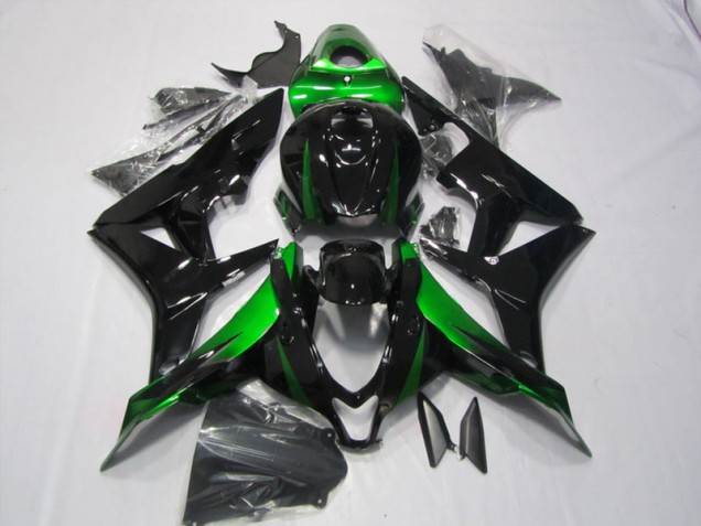 Cheap 2007-2008 Black Green Honda CBR600RR Motorcycle Replacement Fairings Cheap 2007-2008 Black Green Honda CBR600RR Motorcycle Replacement Fairings
