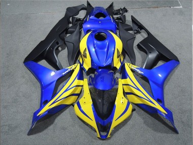 Cheap 2007-2008 Black Blue Yellow Honda CBR600RR Bike Fairings