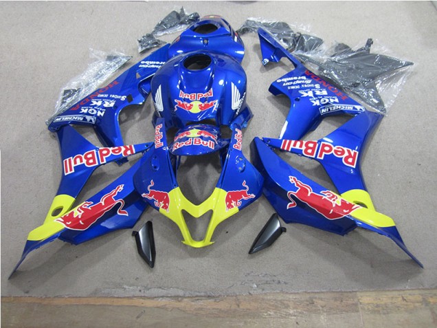 Cheap 2007-2008 Blue Red Bull Honda CBR600RR Motorcycle Bodywork Cheap 2007-2008 Blue Red Bull Honda CBR600RR Motorcycle Bodywork