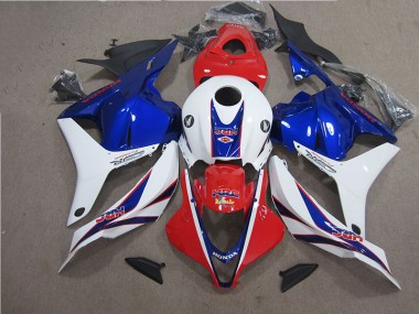 Cheap 2009-2012 Red White Blue HRC Honda CBR600RR Motorcycle Fairing Kits