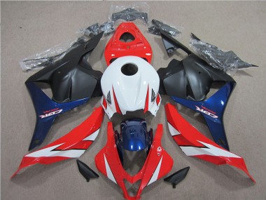 Cheap 2009-2012 White Red Blue Honda CBR600RR Motorcycle Fairings Kits