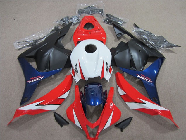 Cheap 2009-2012 White Red Blue Honda CBR600RR Motorcycle Fairings Kits Cheap 2009-2012 White Red Blue Honda CBR600RR Motorcycle Fairings Kits